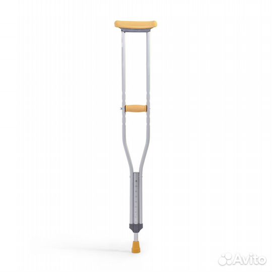 Костыли подмышечные облегченные, алюминий, пара