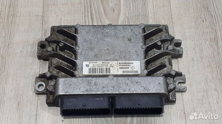 Блок управления двигателем эбу Мозги Renault logan