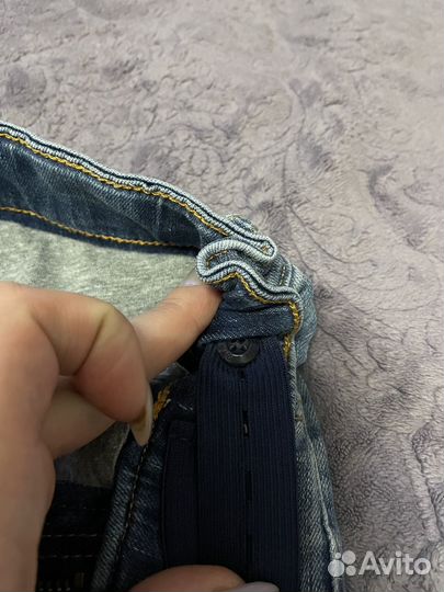 Джинсы утепленные 134 рост