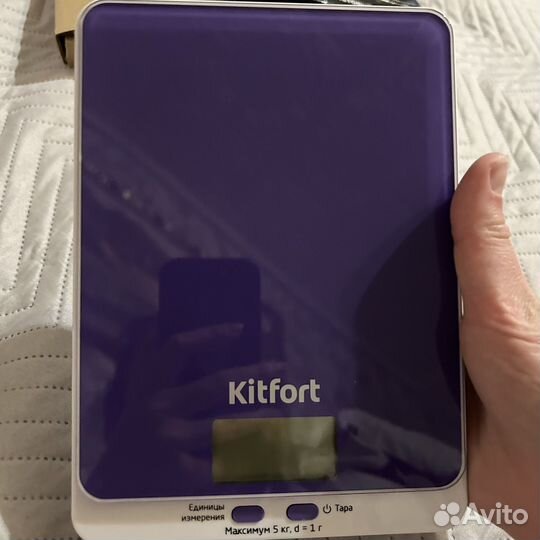 Весы кухонные Kitfort KT-803-6, новые