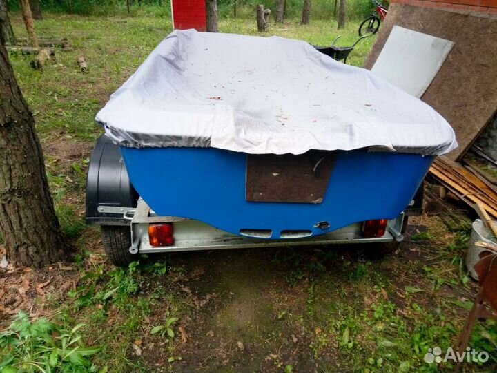 Кайман 300 с прицепом и мотором yamaha 5