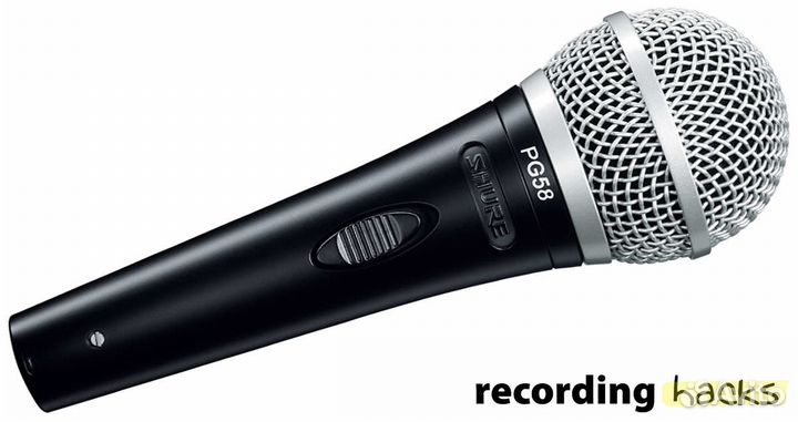 Шнуровой микрофон Shure PG58