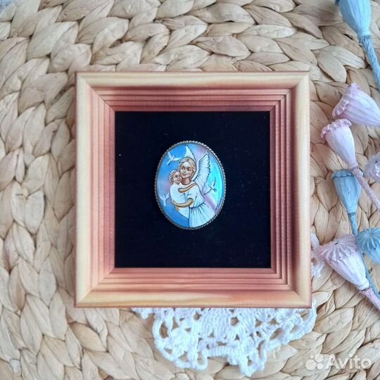 Миниатюра роспись маслом