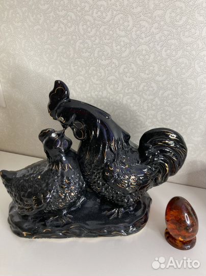 Копилка Майолика Старая Гжель антикварная