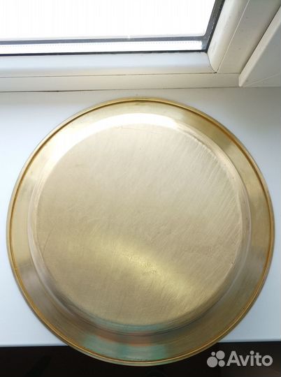 Латунный таз для варенья СССР