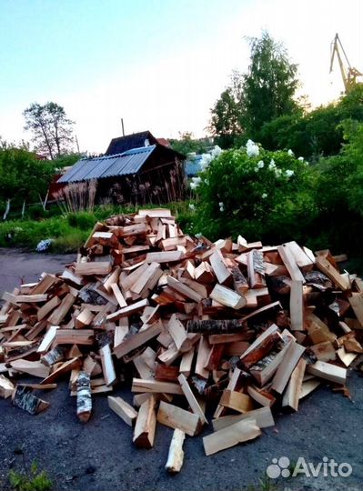 Дрова сухие в укладку любого объема
