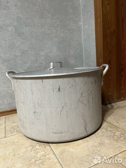 Кастрюля алюминиевая СССР 50л