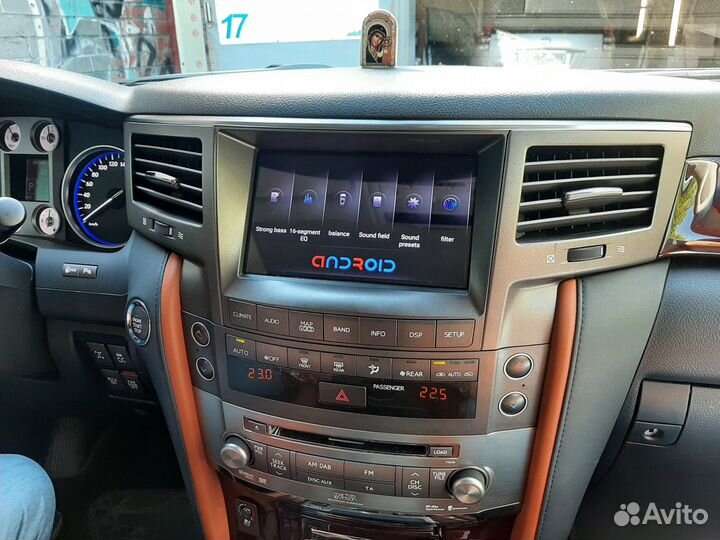 Android магнитола для Lexus LX570 2007 - 2015 4GB