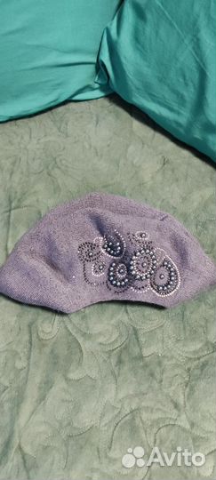 Берет зимний женский