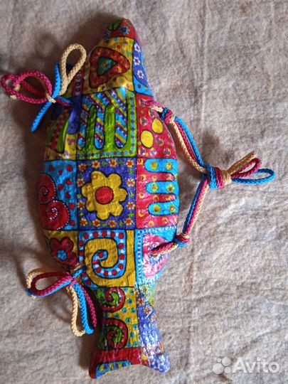 Фигурка рыба, керамика, ручная работа