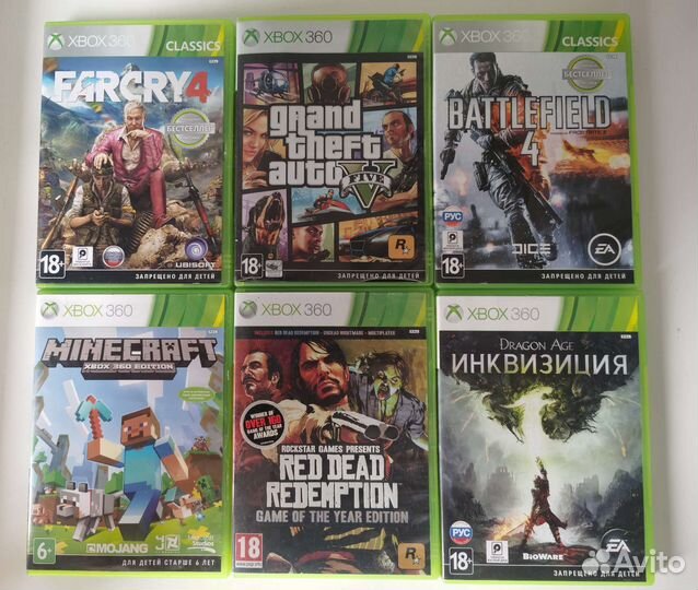 Игры на xbox 360