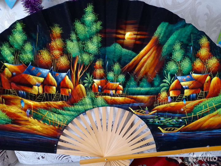 Веер настенный