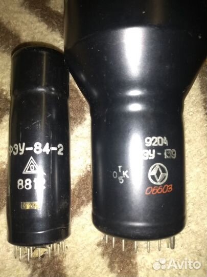 Радиолампы 50-60 гг. комплект новые