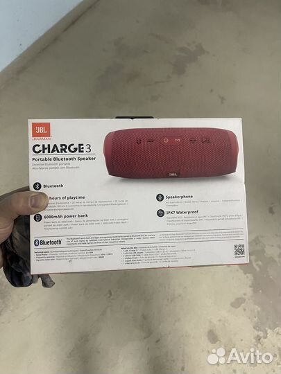 Коробка JBL Charge 3 оригинал