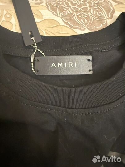 Футболка amiri черная