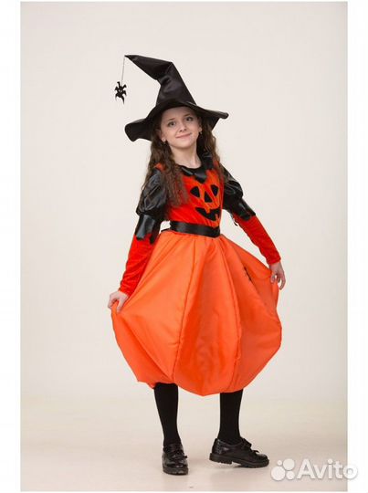 Костюм ведьмы на Хеллоуин рост152