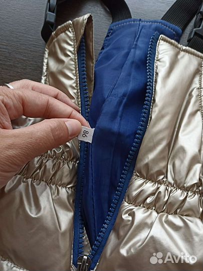 Куртка и комбинезон для мальчика 86 зима