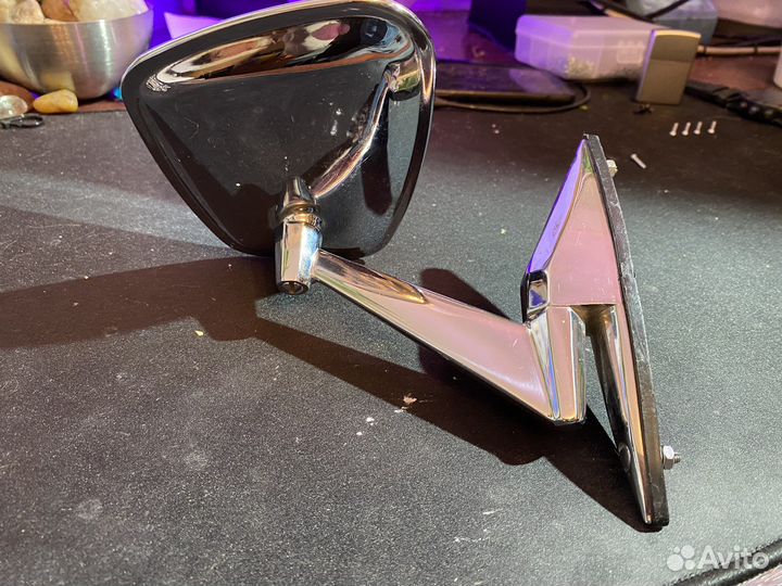 Зеркала газ Волга (Москвич 408) ранние хром