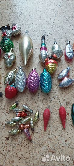 Елочные игрушки СССР