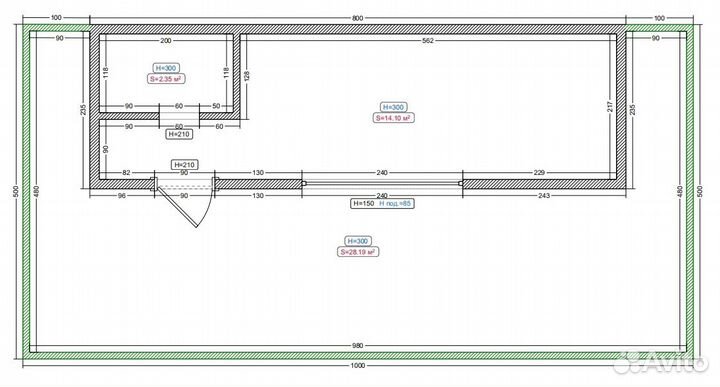 Модульный дом с террасой