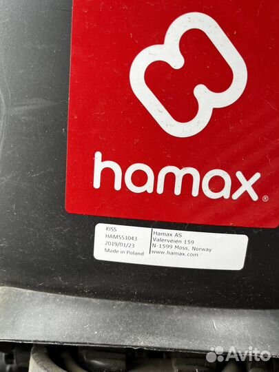 Детское велокресло hamax