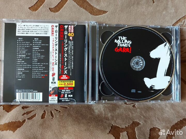 The Rolling Stones Grrr 2CD Japan 2012