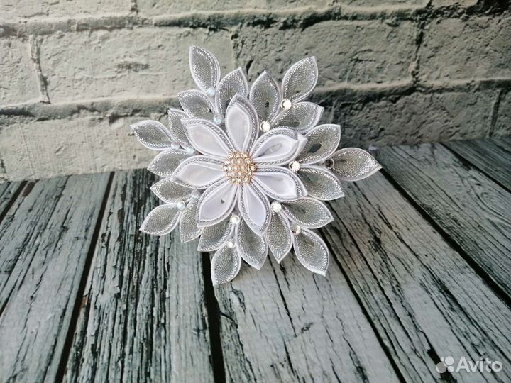 Ободок снежинка