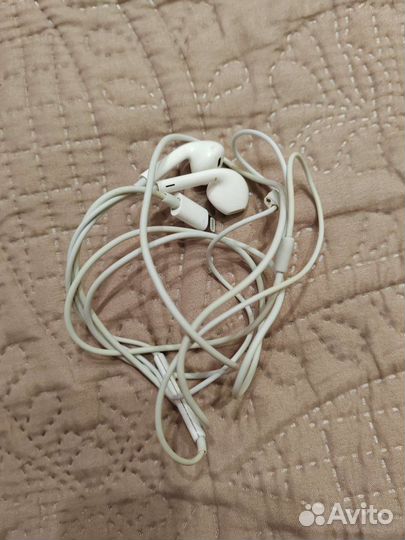 Наушники apple earpods lightning