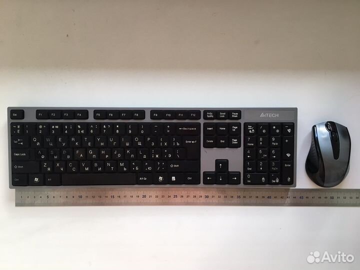 Комплект A4Tech 8100F Silver-Black USB