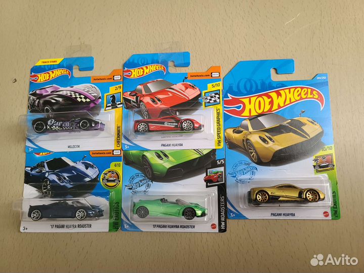 Hot Wheels, Lamborghini, Fiat, Renault
