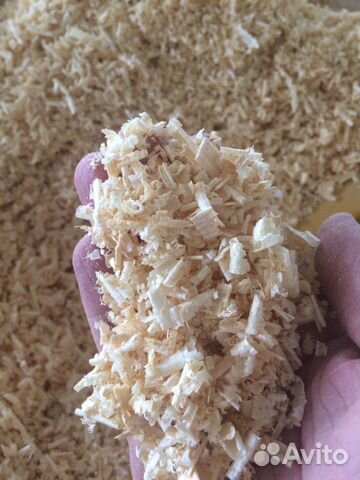 Стружка хвойные и лиственных пород