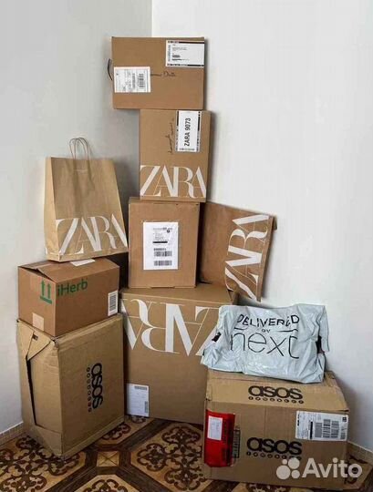 Доставка Zara, Next, iHerb в Россию