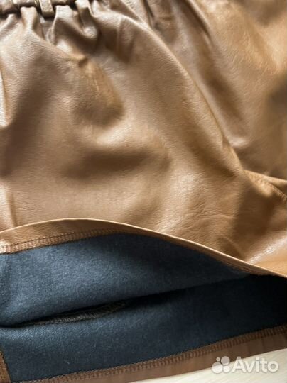 Новые шорты кожа RU