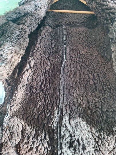 Тулуп натуральный мужской р. 52-54. Новый (овчина)