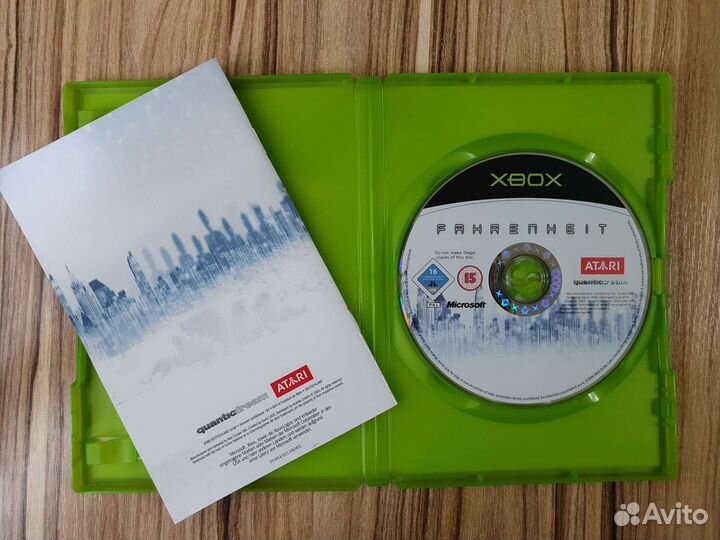 Xbox original / Xbox 360 Fahrenheit. Лицензия