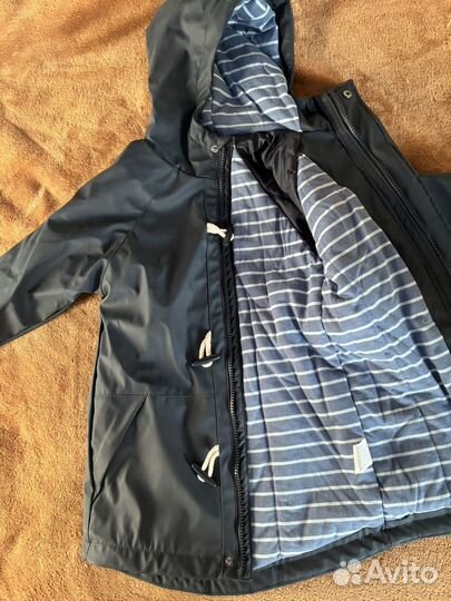 Непромокаемый утепленный плащ futurino