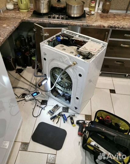 Стиральная машина Ремонт холодильника Техники