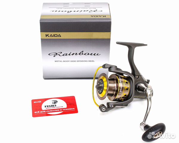Катушка безынерционная Kaida Rainbow 3000 R003