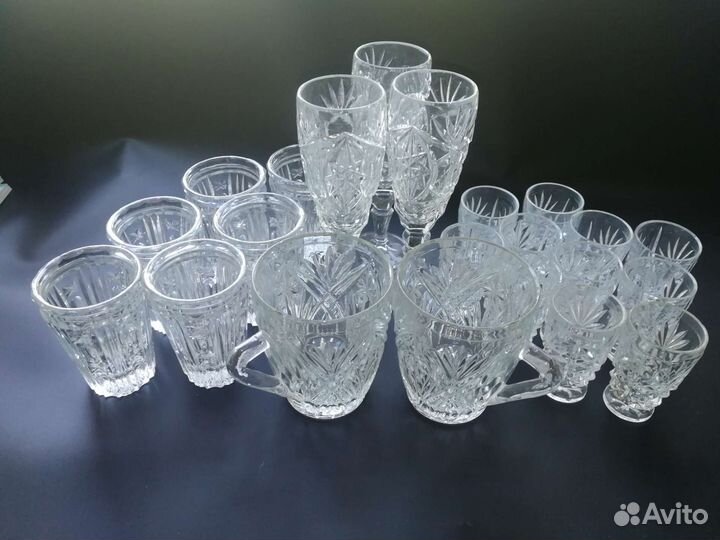 Хрустальная посуда винтаж СССР
