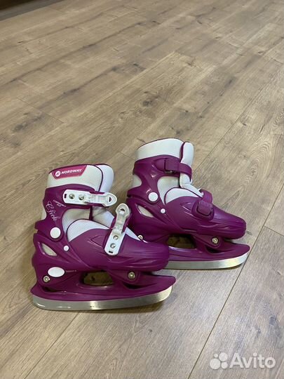 Коньки раздвежные 30-33 (заточенные)