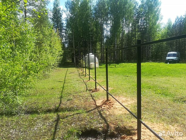 Столбы заборные