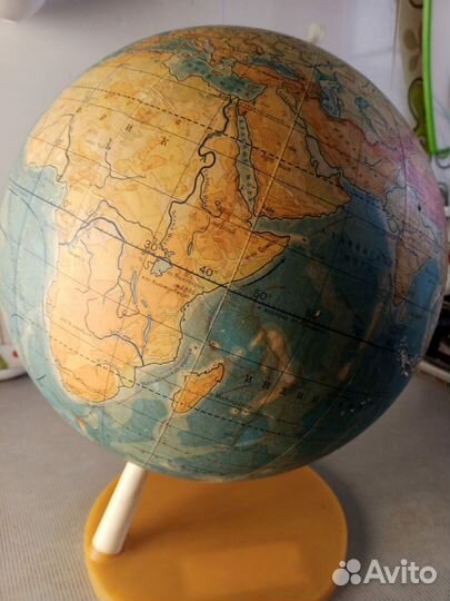 Глобус физический Земли