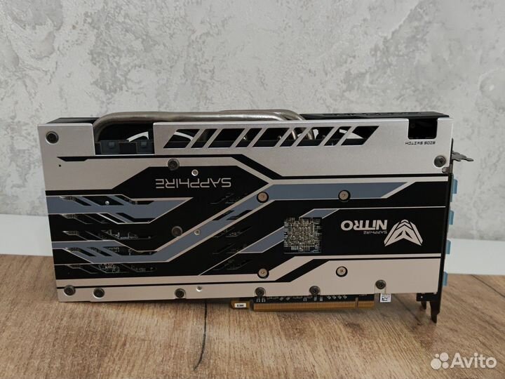 Видеокарта rx580 8gb sapphire nitro