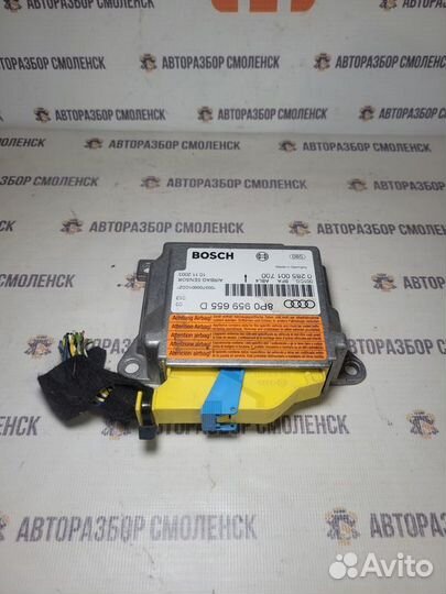 Блок SRS Audi A3 8P рестайлинг (2004—2008)