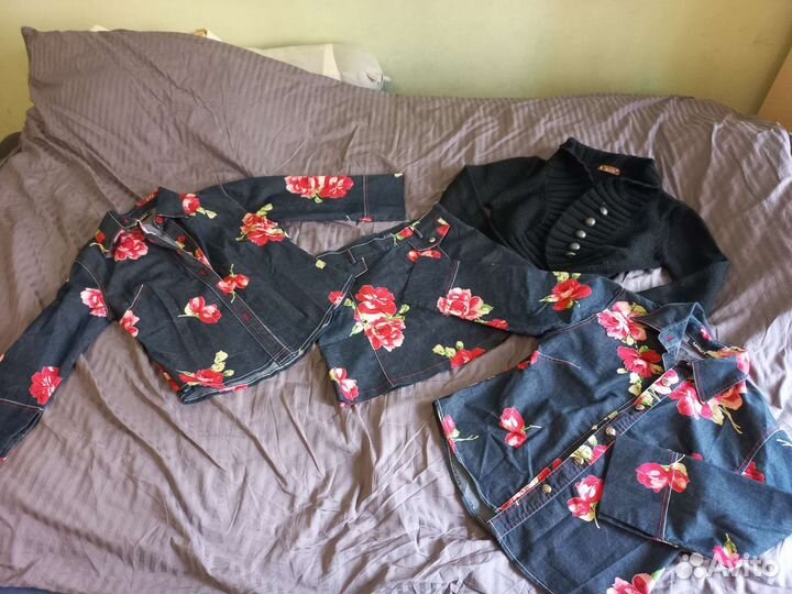 Два пакета вещей на девочку 10-12 лет