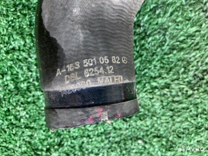 Патрубок радиатора нижний Mercedes-Benz M-Class