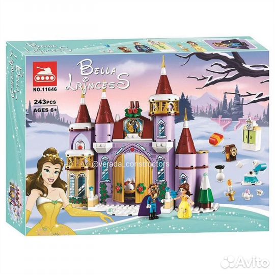 Lego Конст-р 11646 (аналог Disney Princess 43180)