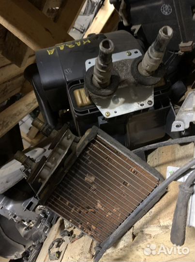 Радиатор печки Mazda 323F. BG 89-94