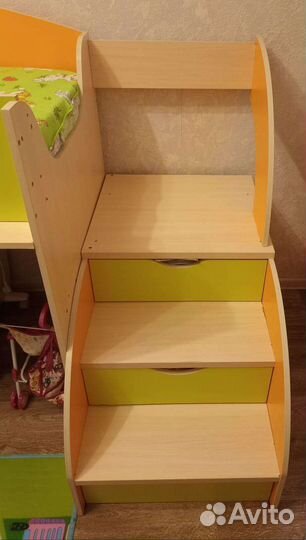 Детская кровать с матрасом