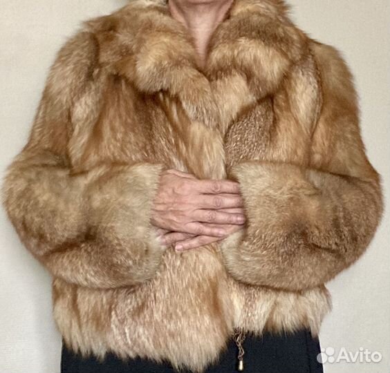Шуба лисья